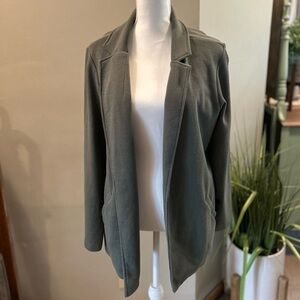 Matty M Women’s Olive Green Cardigan pockets XXL